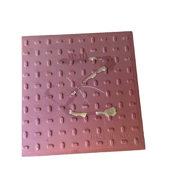 Ceramic Southwest Native American Coaster trivet wall tile Cleo Teissedre Italy - Picture 3 of 3